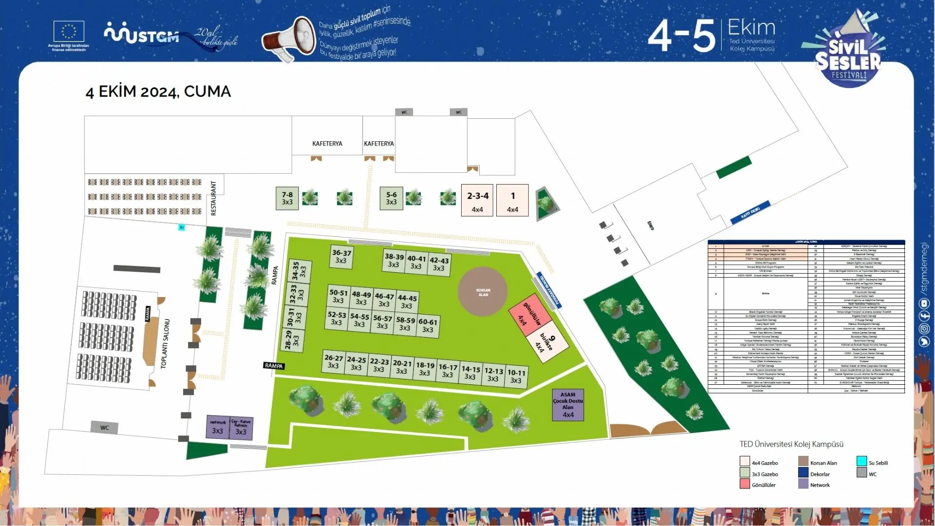 Festival Area Map